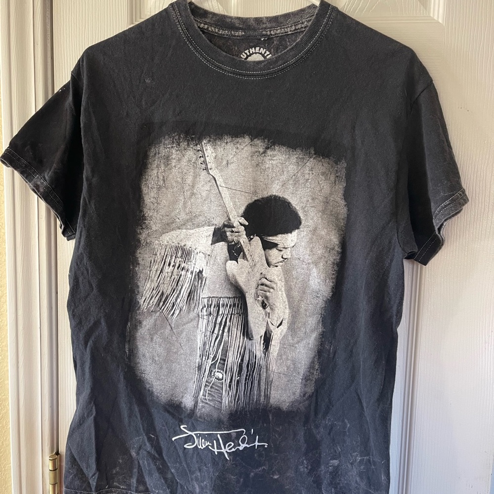 Jimi Hendrix Black Graphic Tee